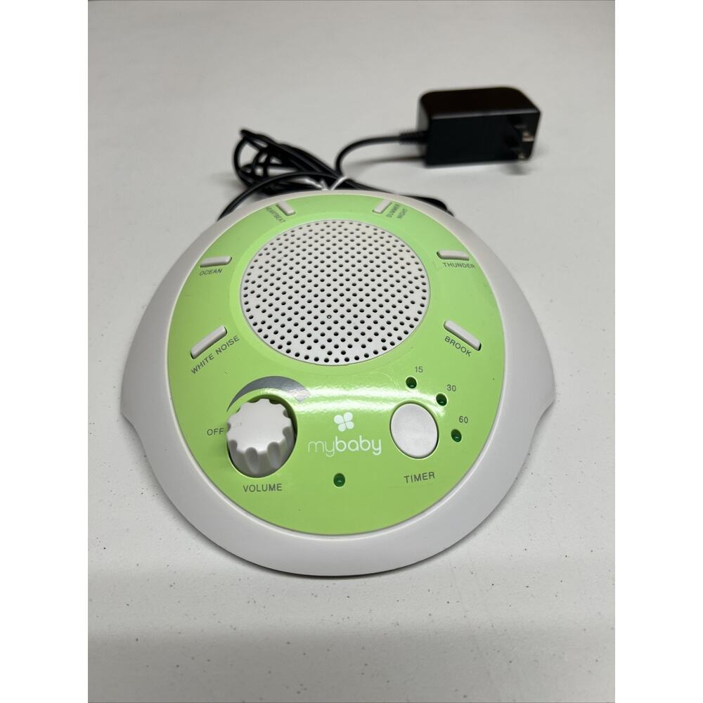 My Baby MYB-S200A by HoMedics Sound Therapy Machine 6 Sounds w/ AC Adapter
